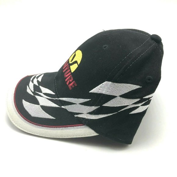 AgVenture Farm Seed Corn Soybeans Company Hat Cap Strapback Black - Picture 2 of 8